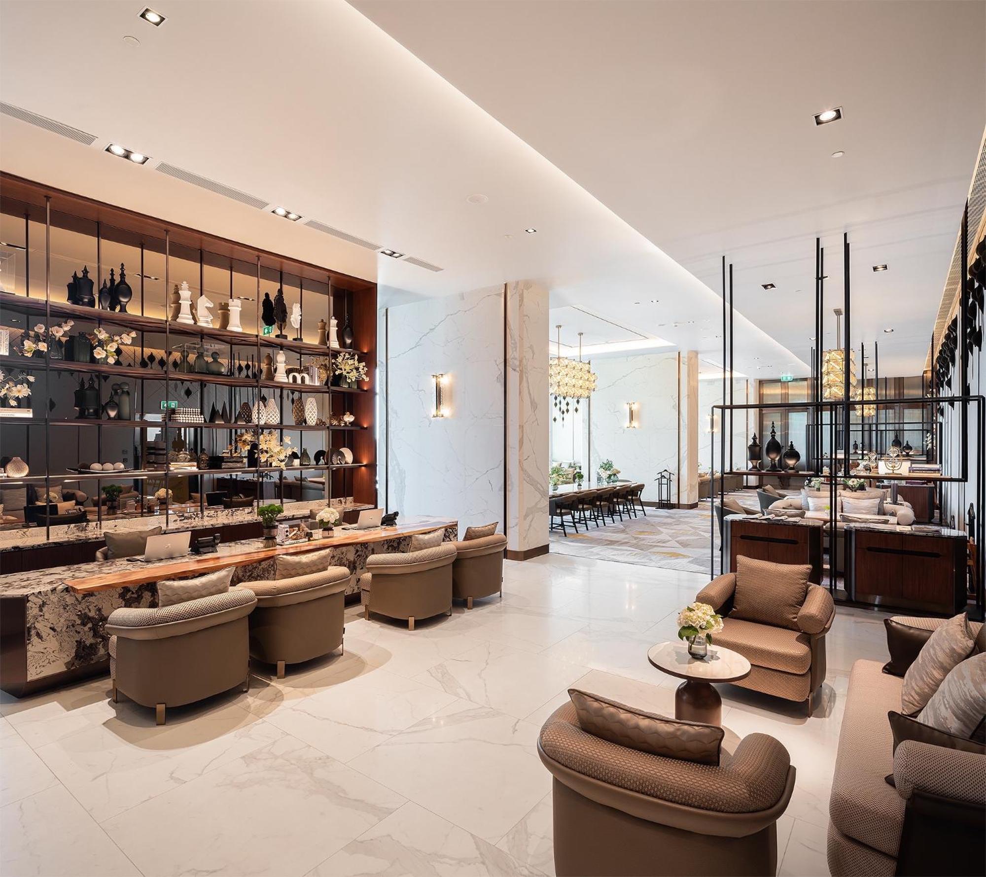 Eastin Grand Hotel Phayathai Banguecoque Exterior foto The lounge at the airport