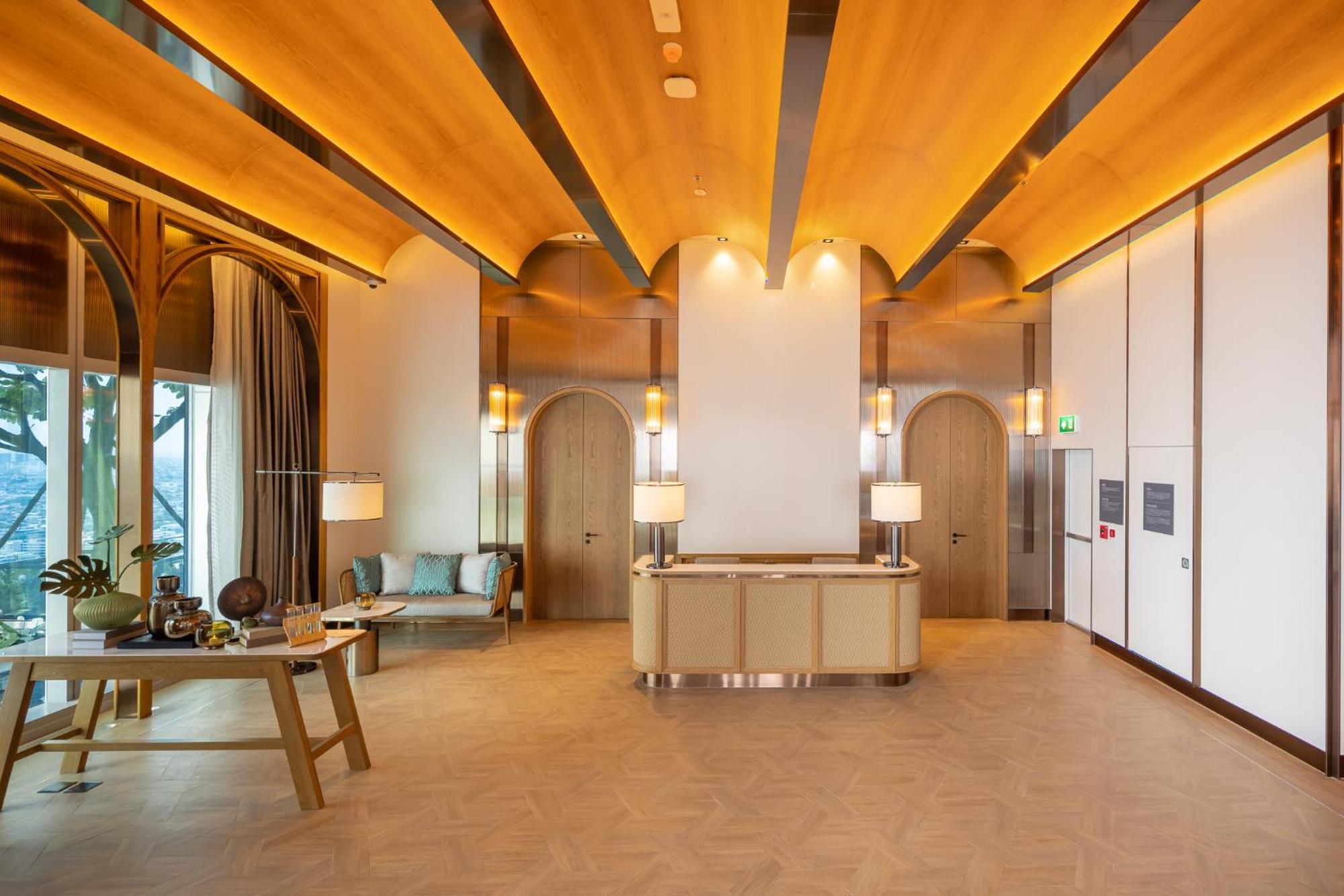 Eastin Grand Hotel Phayathai Banguecoque Exterior foto The lobby of the hotel