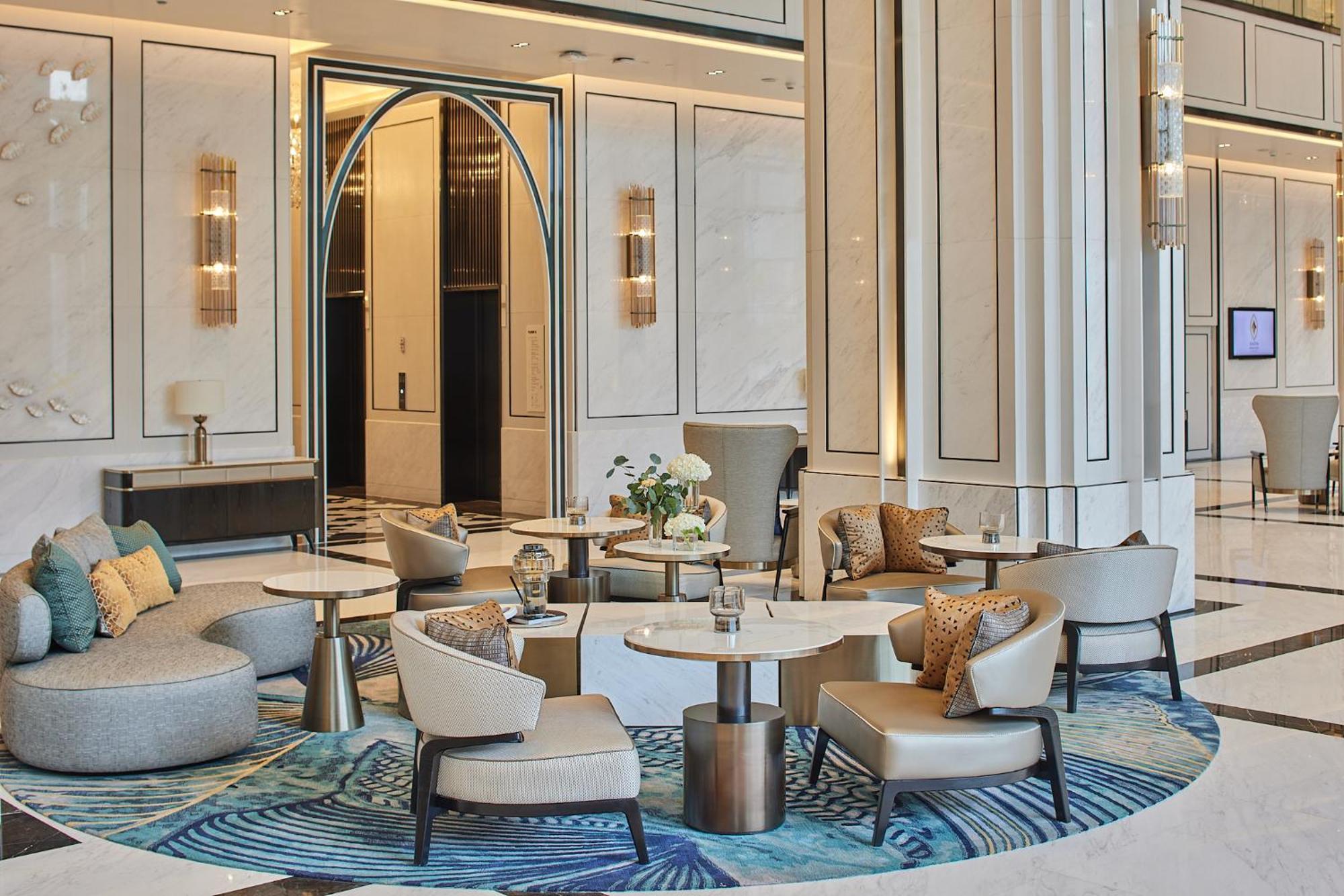 Eastin Grand Hotel Phayathai Banguecoque Exterior foto The lobby of the hotel