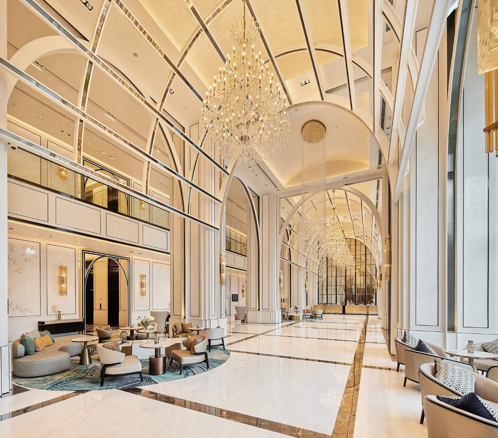 Eastin Grand Hotel Phayathai Banguecoque Exterior foto The lobby of the hotel